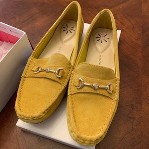 Isaac Mizrahi - Yellow Suede Driving Shoes